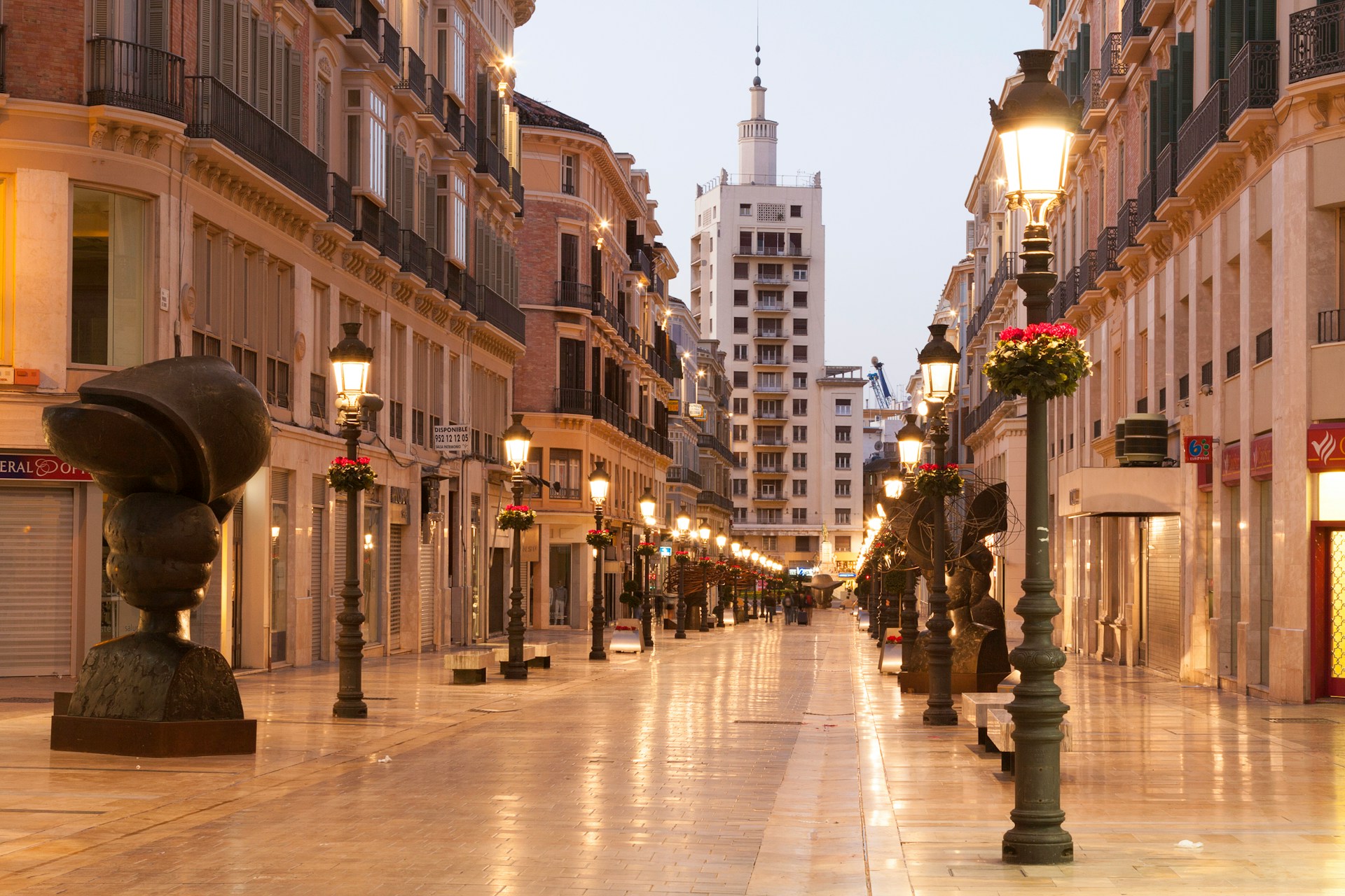 Calle Marqués de Larios, Málaga, sede de Unknown Gravity