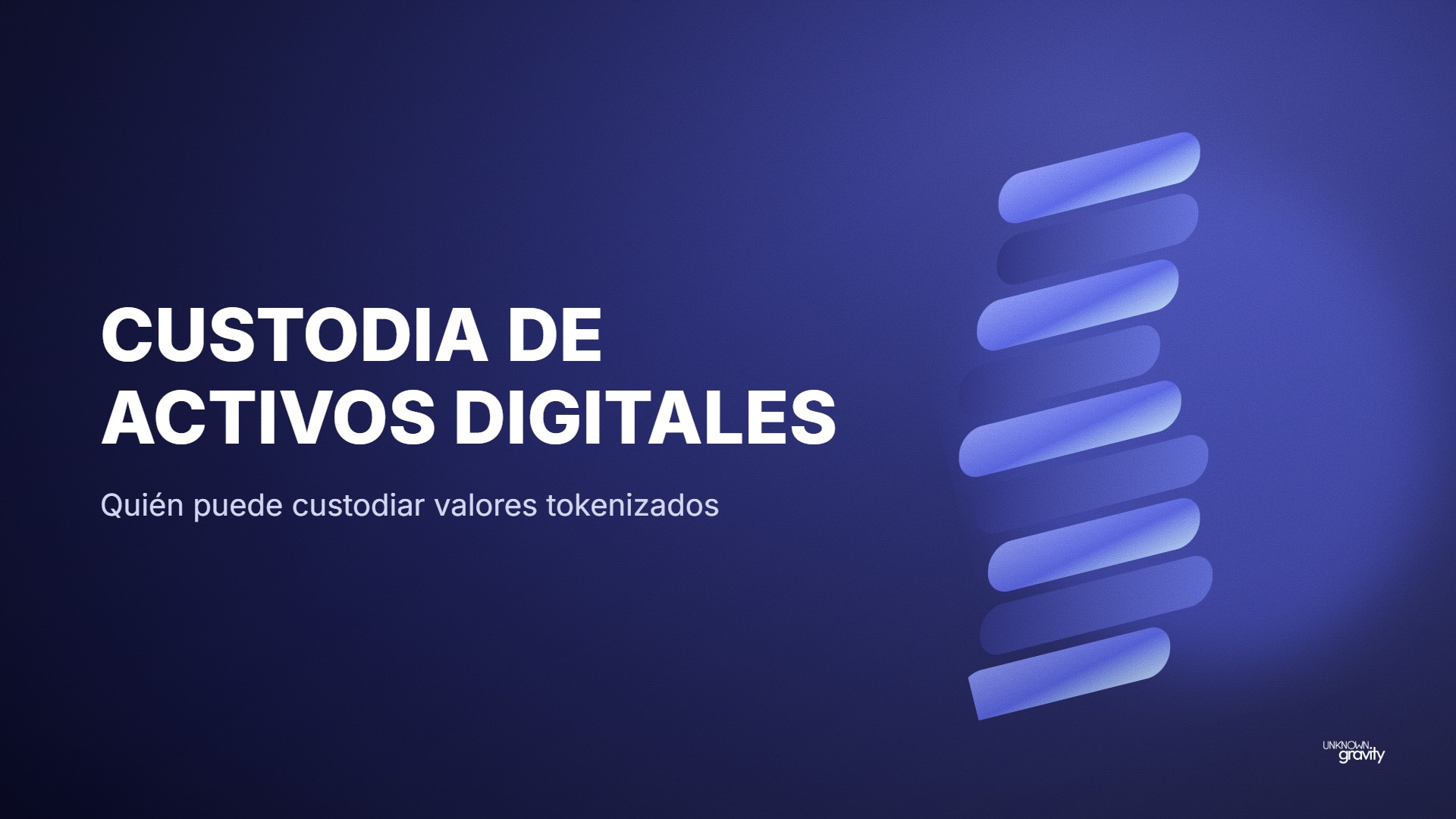 Custodia de activos digitales: quién puede custodiar valores tokenizados