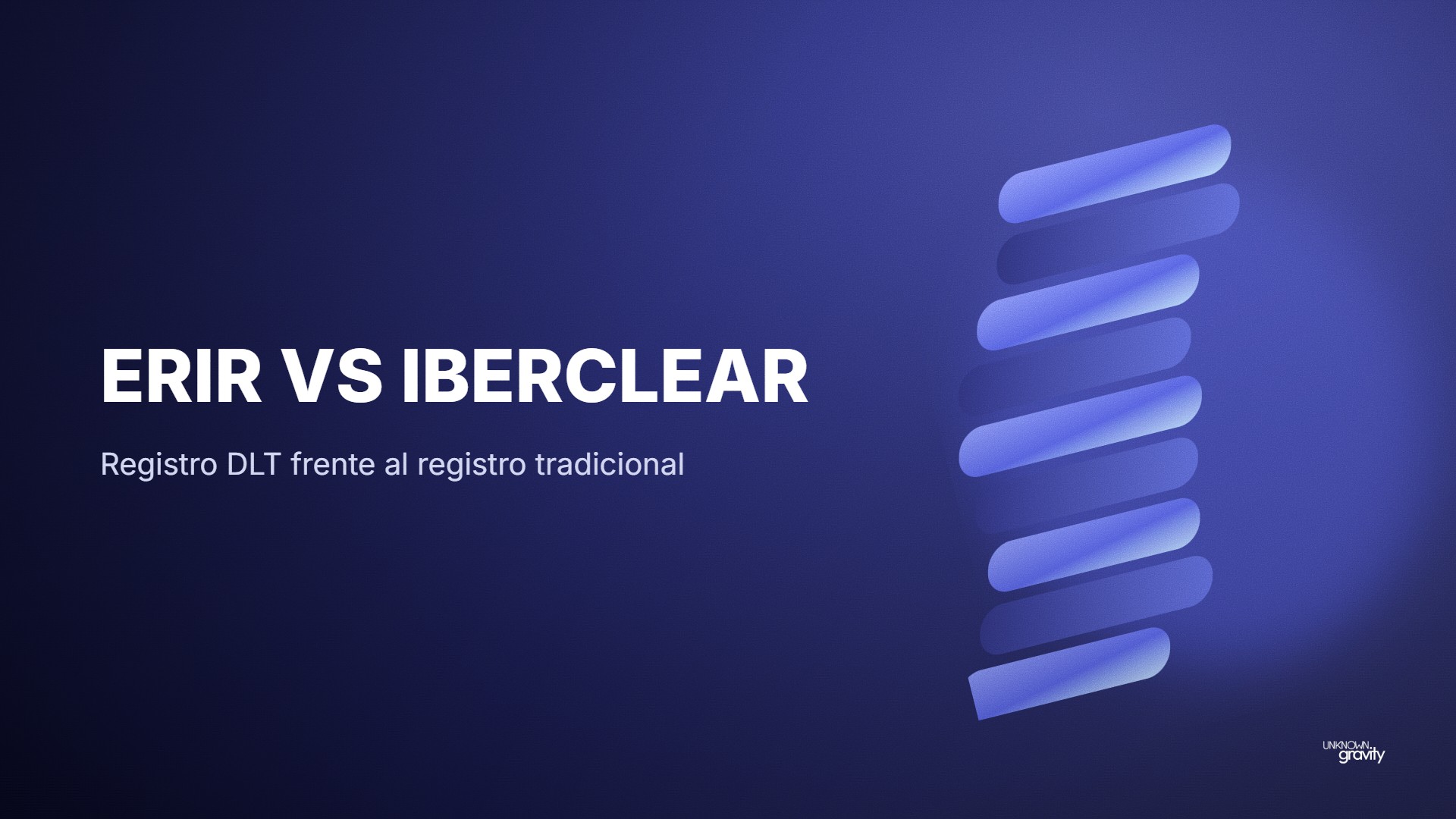 ERIR vs Iberclear: registro DLT frente al registro tradicional
