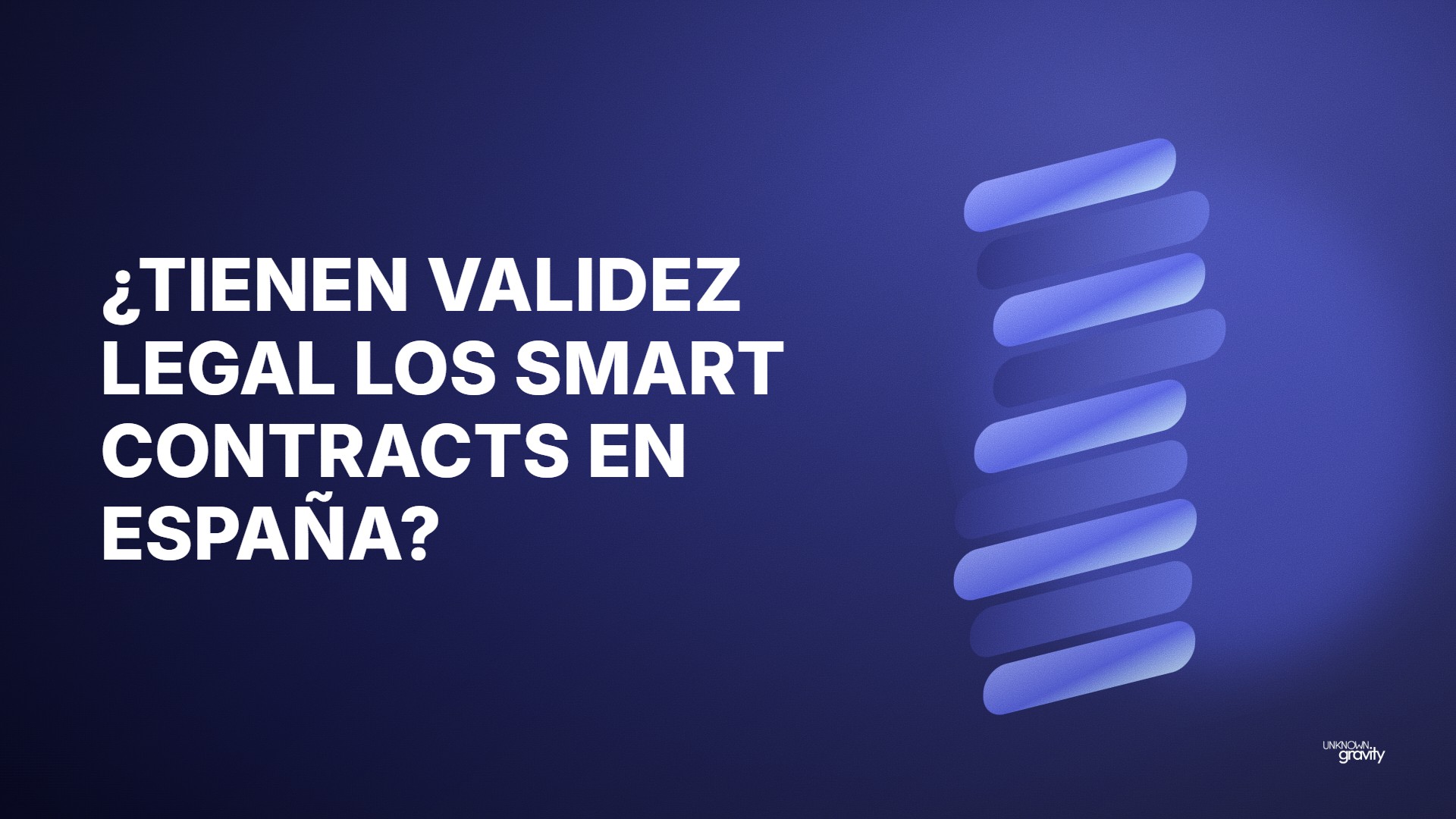 ¿Tienen validez legal los smart contracts en España?