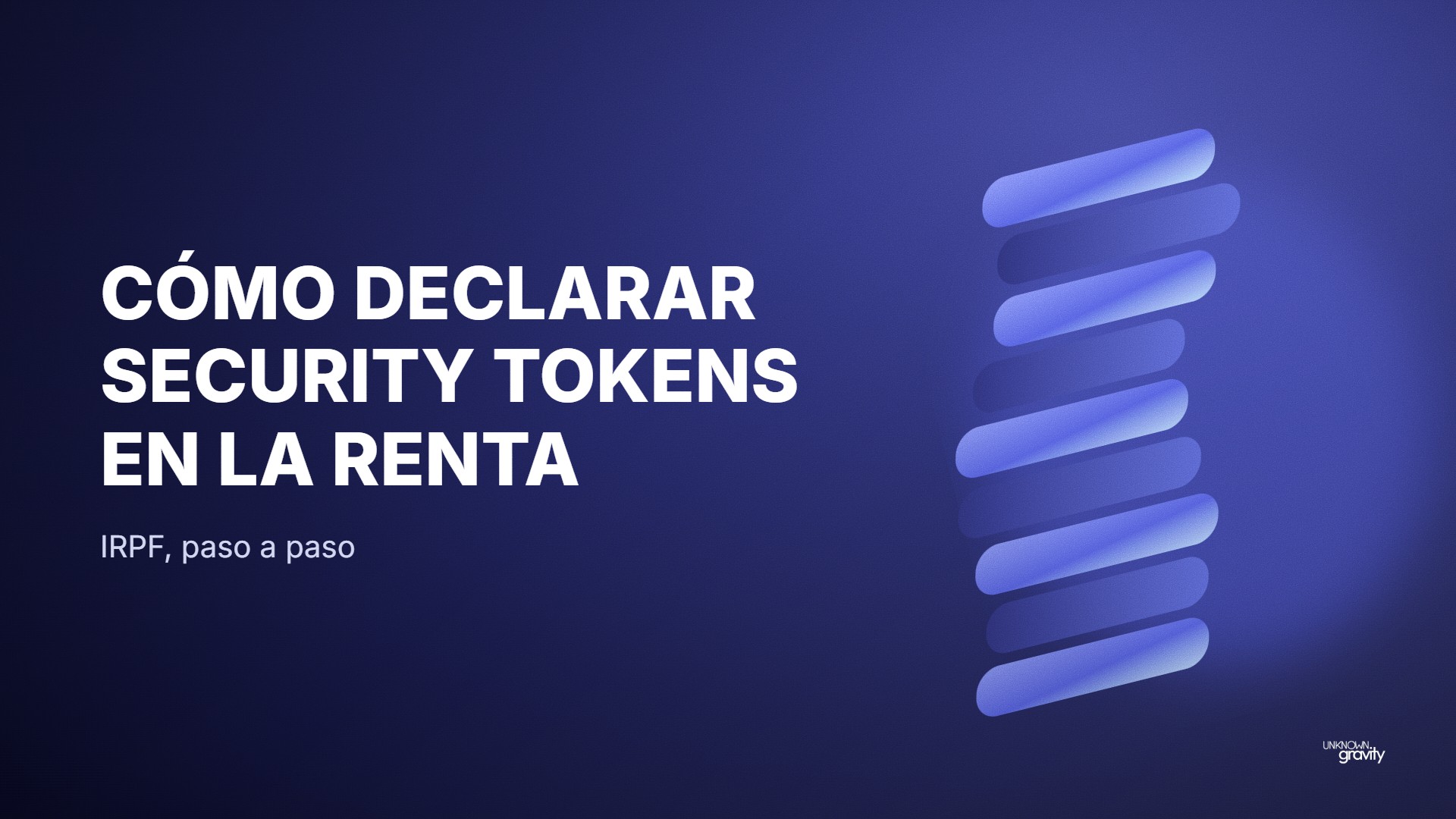 Cómo declarar security tokens en la Renta (IRPF)